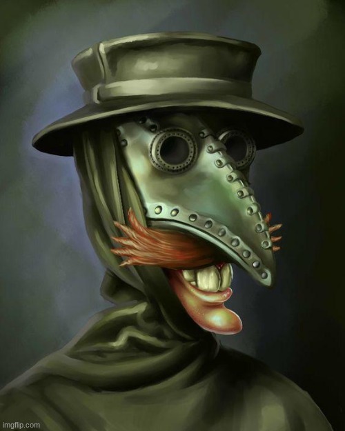 nigel plague doctor | made w/ Imgflip meme maker