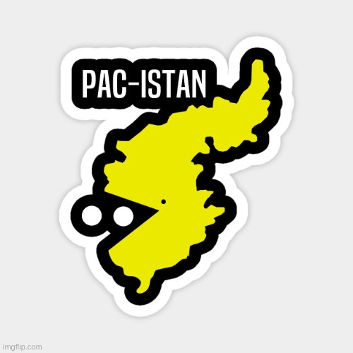 Pac-istan | image tagged in pac-istan | made w/ Imgflip meme maker