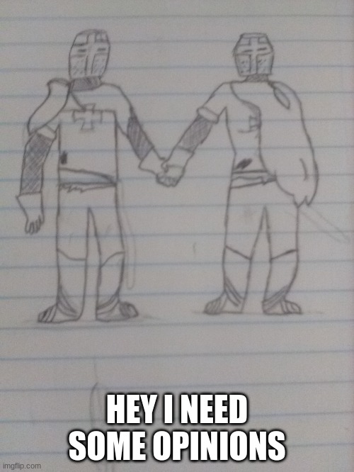 no there is no heresy in this image | HEY I NEED SOME OPINIONS | image tagged in drawing,opinions | made w/ Imgflip meme maker