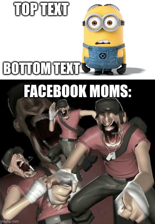 facebook moms: | TOP TEXT; BOTTOM TEXT; FACEBOOK MOMS: | image tagged in memes | made w/ Imgflip meme maker