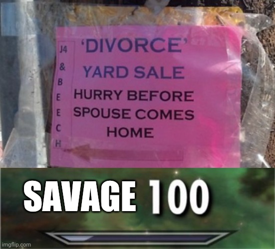 SAVAGE | image tagged in level 100 | made w/ Imgflip meme maker