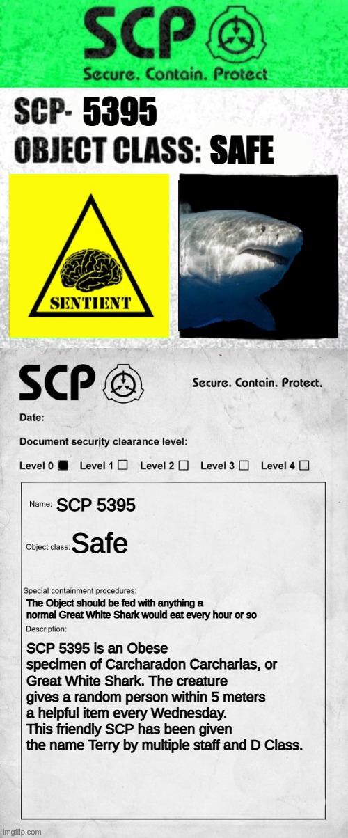 Terry the Fat Shark | SAFE; 5395 | made w/ Imgflip meme maker