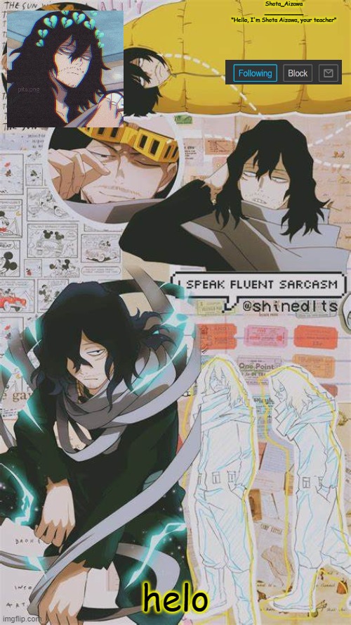 *bored eraserhead* | helo | image tagged in eraserhead | made w/ Imgflip meme maker