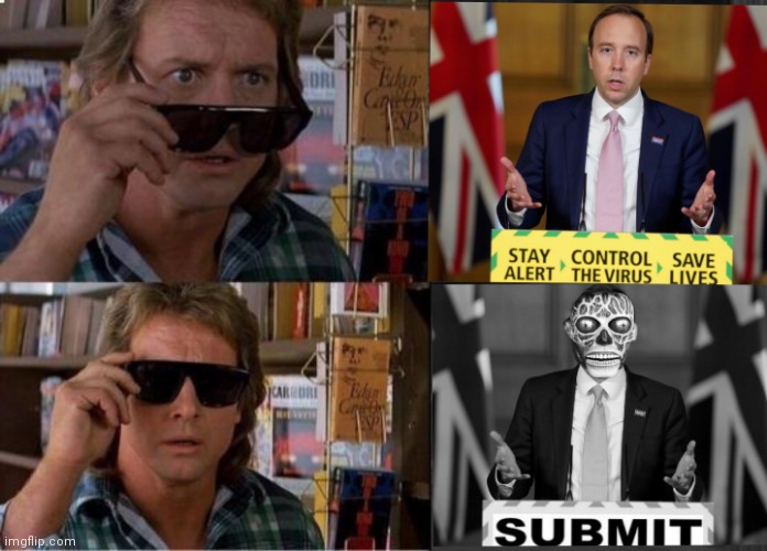 Hancock They Live | image tagged in hancock they live | made w/ Imgflip meme maker