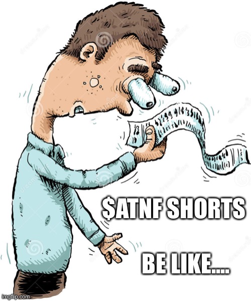 ATNF Short Squeeze April 2021 | $ATNF SHORTS; BE LIKE.... | image tagged in short,squeeze,stocks,stock market,reddit | made w/ Imgflip meme maker