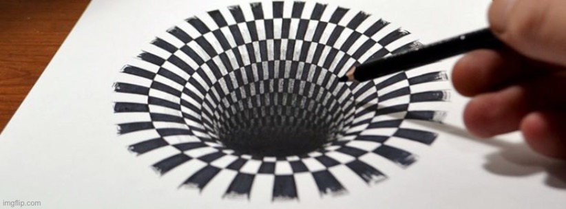 Just a cool optical illusion | image tagged in optical illusion,wth | made w/ Imgflip meme maker