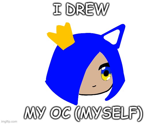 me | I DREW; MY OC (MYSELF) | image tagged in isis,me,trash | made w/ Imgflip meme maker