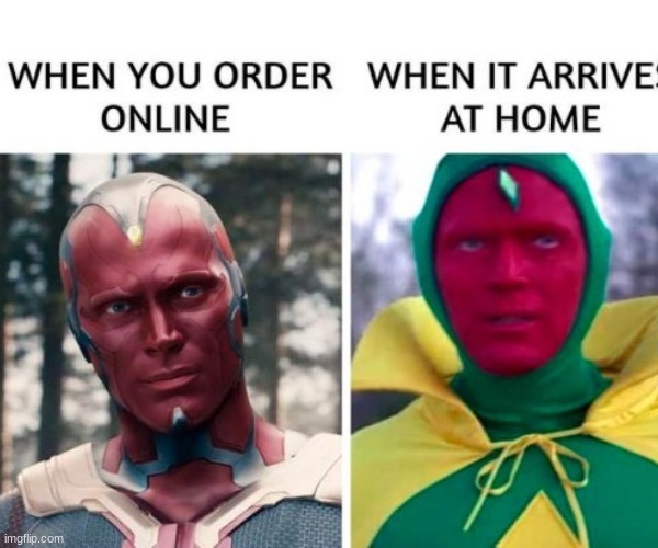 So true! | image tagged in avengers,vision,wandavision | made w/ Imgflip meme maker