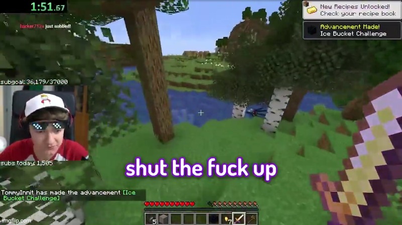 Shut the fuck up | image tagged in shut the fuck up | made w/ Imgflip meme maker