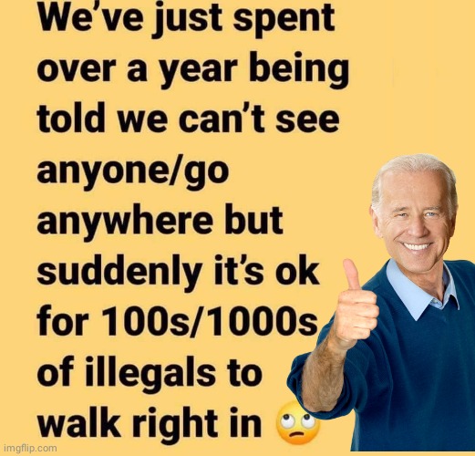 Biden welcomes migrants | image tagged in meanwhile on imgflip | made w/ Imgflip meme maker