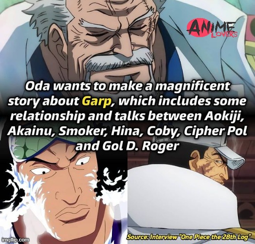 one piece | image tagged in one piece,garp | made w/ Imgflip meme maker