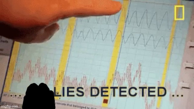 No lies detected | image tagged in no lies detected | made w/ Imgflip meme maker
