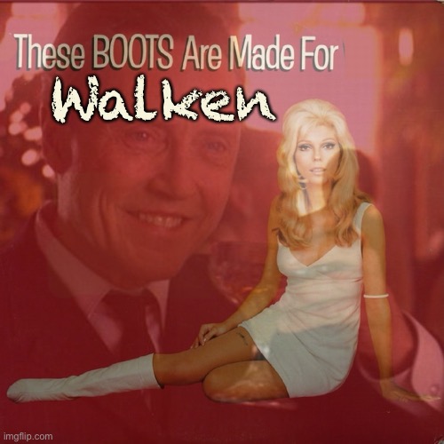 Just needs some more cowbell | Walken | image tagged in boots,christopher walken | made w/ Imgflip meme maker