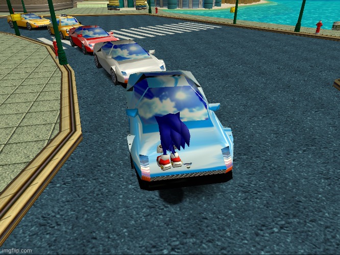 Sonic Adventure Cars | image tagged in sonic adventure cars | made w/ Imgflip meme maker