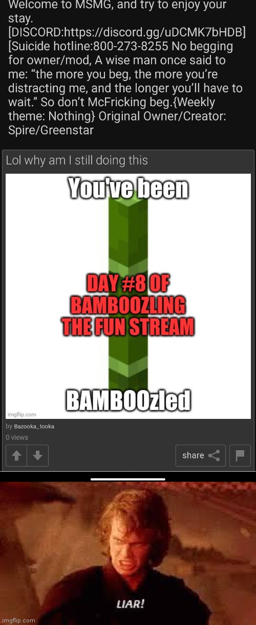 image tagged in anakin liar | made w/ Imgflip meme maker