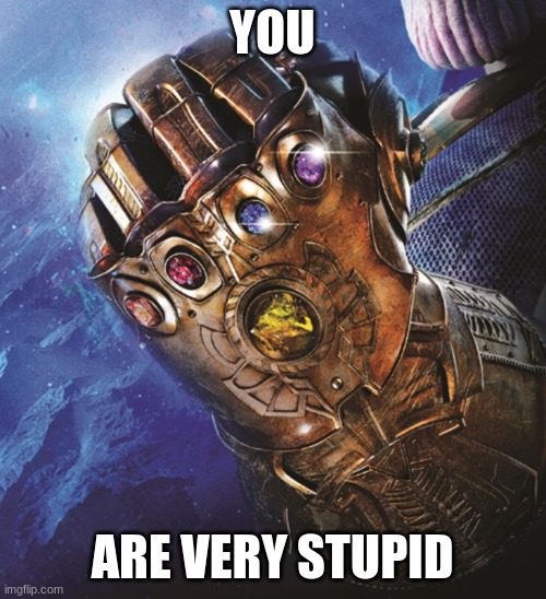 YOU ARE VERY STUPID | image tagged in haha | made w/ Imgflip meme maker