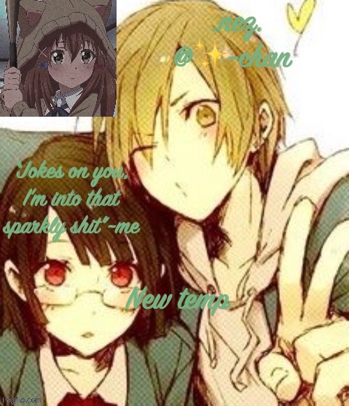 Nez boy n girl temp | New temp | image tagged in nez boy n girl temp | made w/ Imgflip meme maker