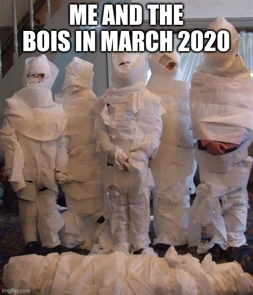 Coronavirus | ME AND THE BOIS IN MARCH 2020 | image tagged in coronavirus | made w/ Imgflip meme maker