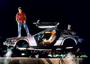High Quality Back To The Future Car 2 Blank Meme Template