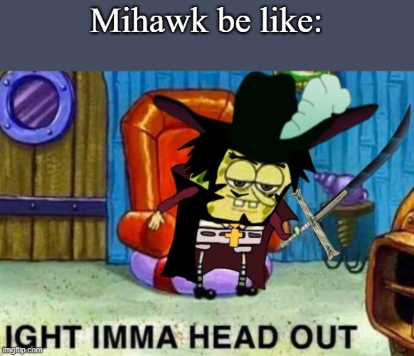 Mihawk be like: | made w/ Imgflip meme maker