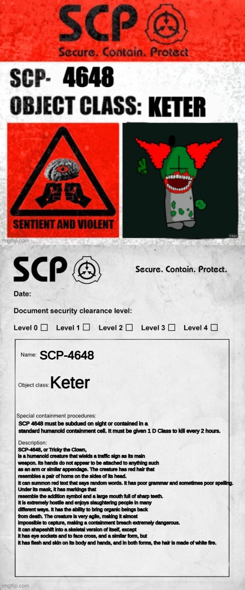 painis cupcake is an scp now - Imgflip