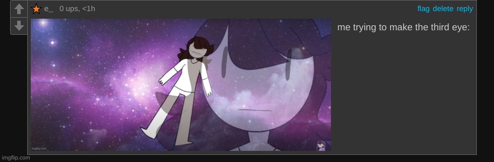 Third Eye | image tagged in third eye | made w/ Imgflip meme maker