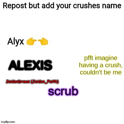 JaidenDraws (Jaiden_Faith) | made w/ Imgflip meme maker