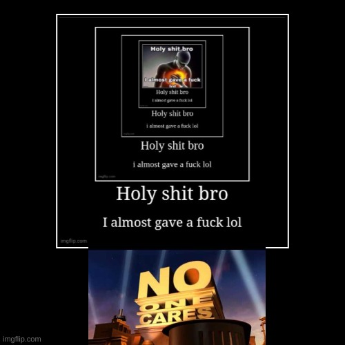 made w/ Imgflip demotivational maker