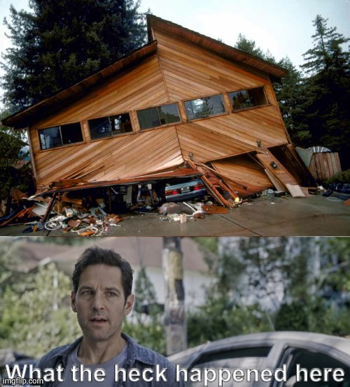 Failed home | image tagged in antman what the heck happened here,design fails,funny,fails,you had one job just the one | made w/ Imgflip meme maker