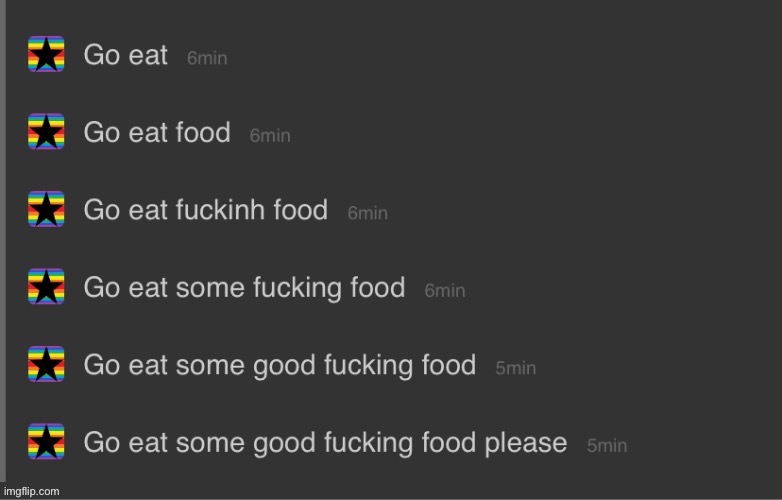 Did you eat today? -sponge | made w/ Imgflip meme maker