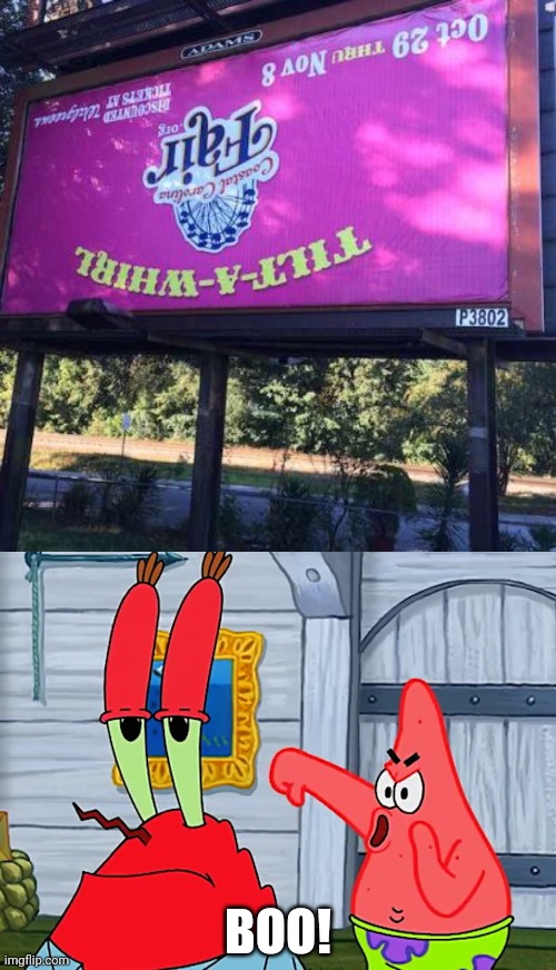 Fire Who Ever Failed This Job Miserably | BOO! | image tagged in patrick booing krabs | made w/ Imgflip meme maker