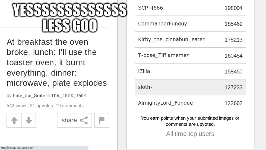 FINALLLY IM ON THERE THATS MEEEE!!! | YESSSSSSSSSSSSS LESS GOO | made w/ Imgflip meme maker