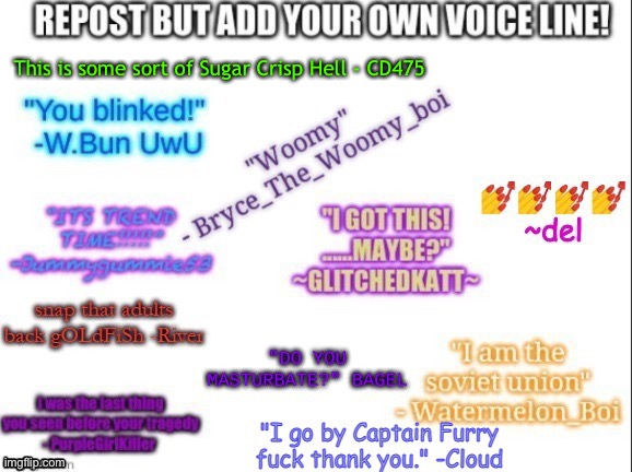 This is some sort of Sugar Crisp Hell - CD475 | made w/ Imgflip meme maker