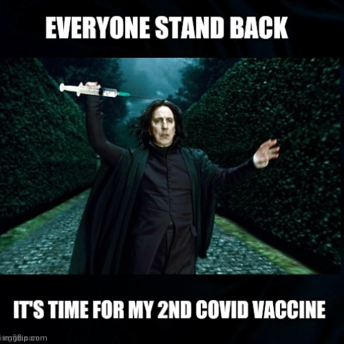 Professor Snape | image tagged in harry potter,professor snape,covid 19,vaccines,funny memes,covid vaccine | made w/ Imgflip meme maker