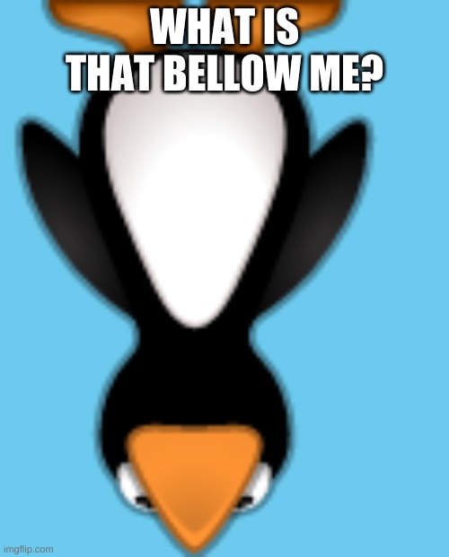 e | WHAT IS THAT BELLOW ME? | image tagged in what is that above me lulu | made w/ Imgflip meme maker