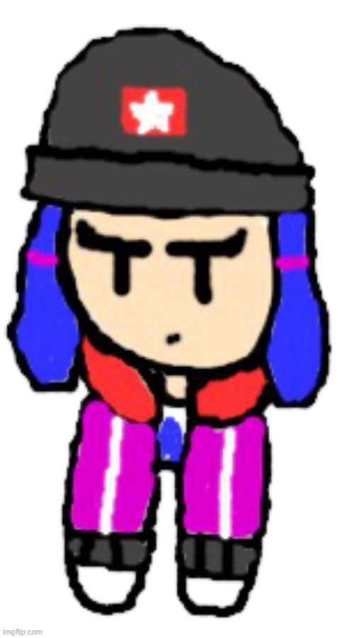 I DID IT, FINALLY...ITS AN OFFICIAL TRANSPARENT IMAGE | image tagged in -deku- heroine bibi shoulder oc | made w/ Imgflip meme maker