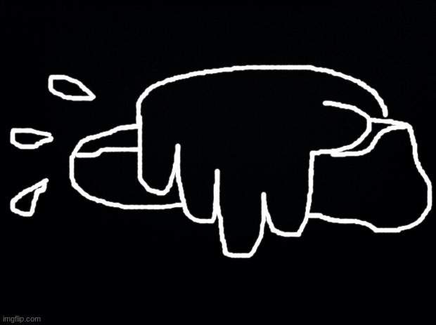 ok i think this looks better | image tagged in black background | made w/ Imgflip meme maker