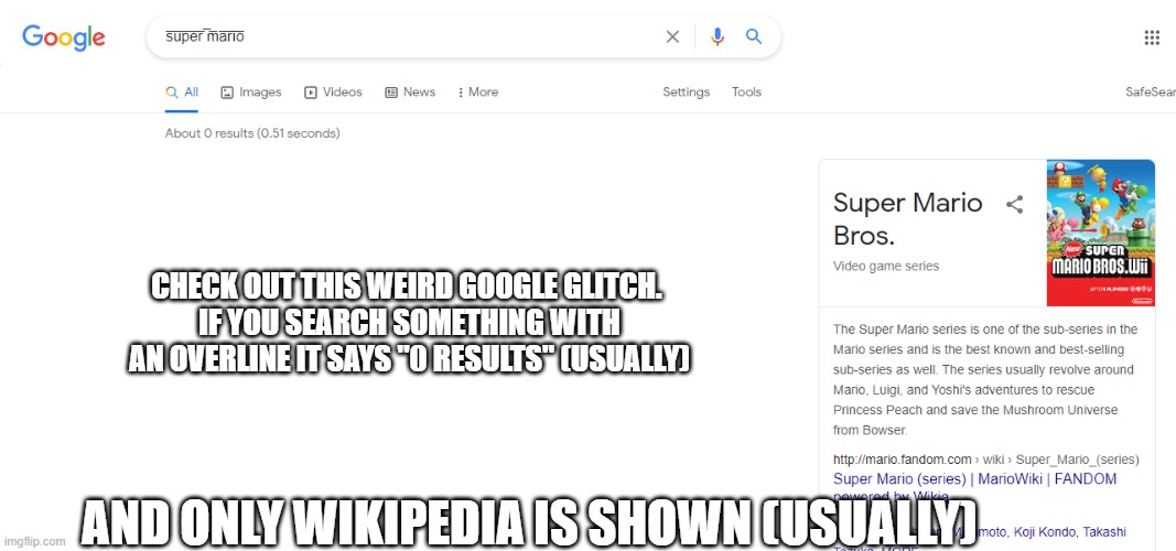 A Glitch Is a Glitch - Wikipedia