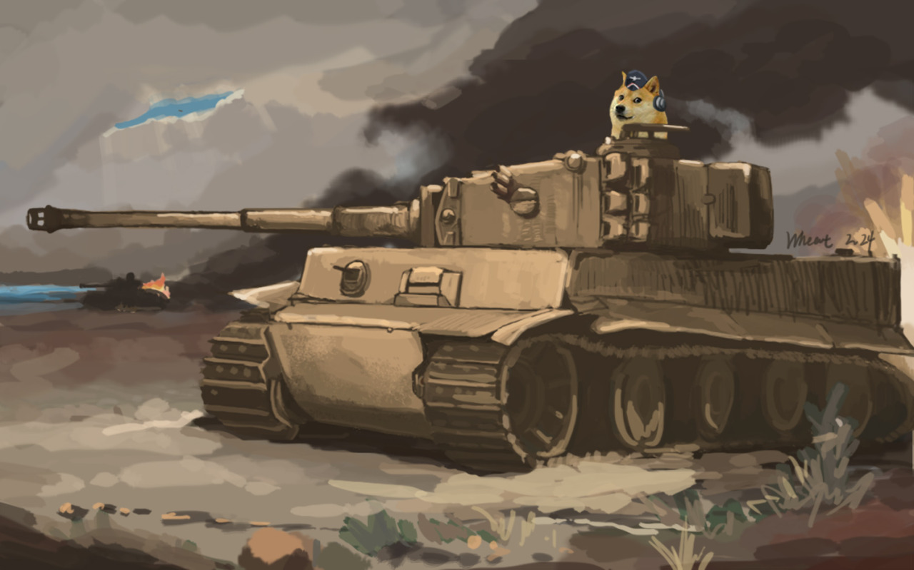 High Quality Doge Tank Blank Meme Template