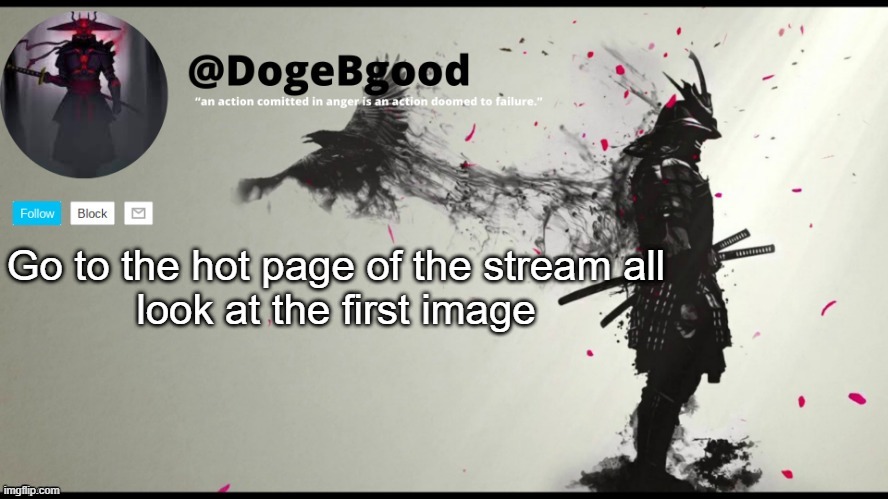 we did it boys | Go to the hot page of the stream all
look at the first image | image tagged in finaly,memes,yes | made w/ Imgflip meme maker