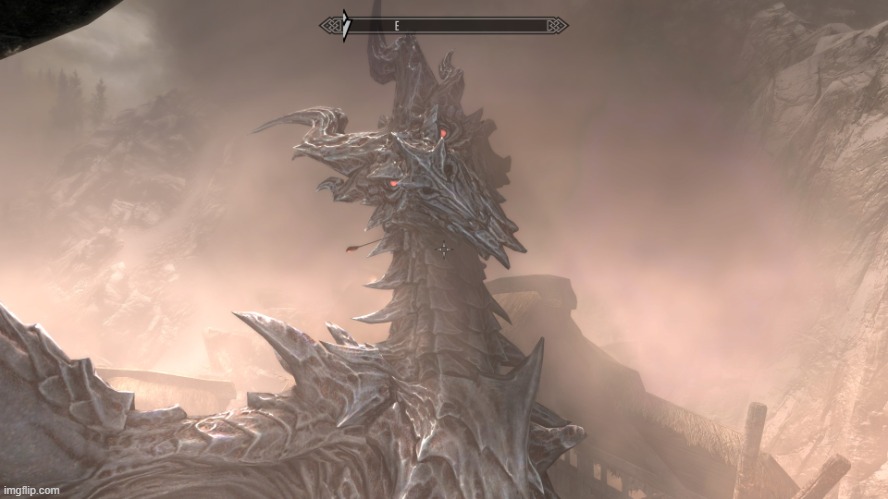 Alduin | image tagged in alduin | made w/ Imgflip meme maker