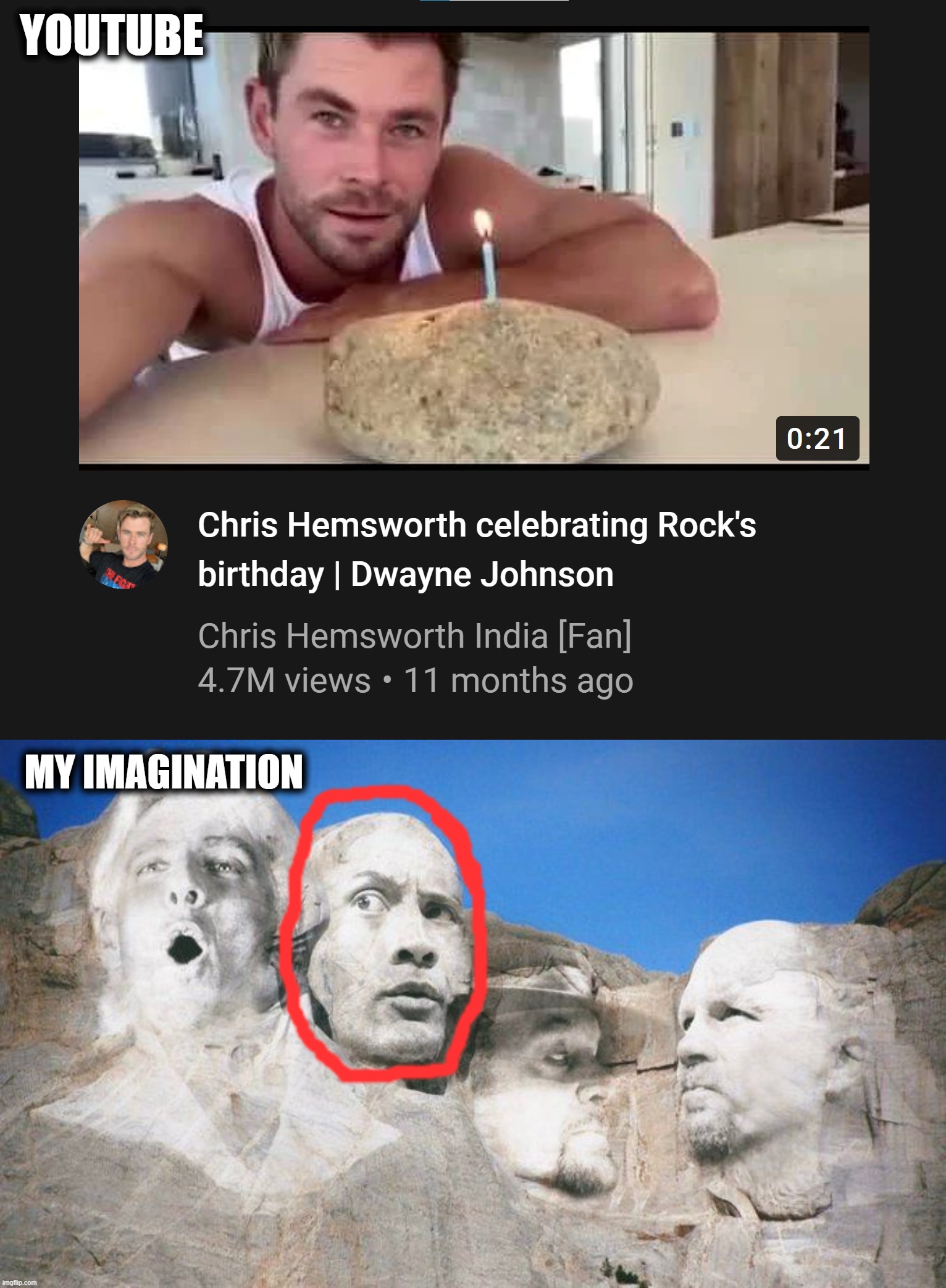 MSmg_shitposts the rock Memes & GIFs - Imgflip