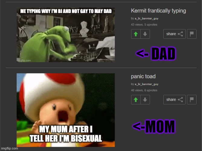 <- DAD <-MOM | made w/ Imgflip meme maker