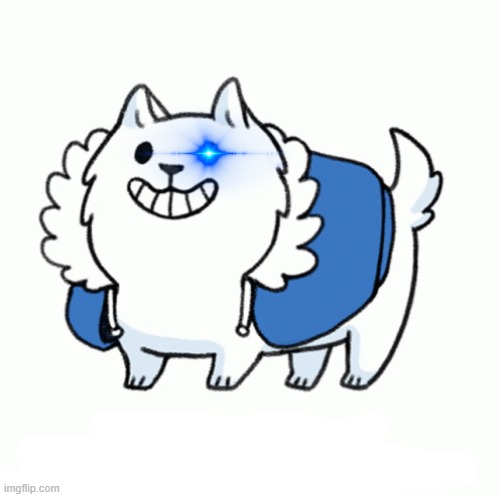 sans dog | image tagged in undertale,meme template | made w/ Imgflip meme maker