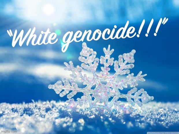White genocide Blank Meme Template