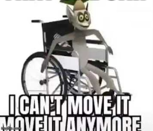 I can't move it move it anymore Blank Meme Template