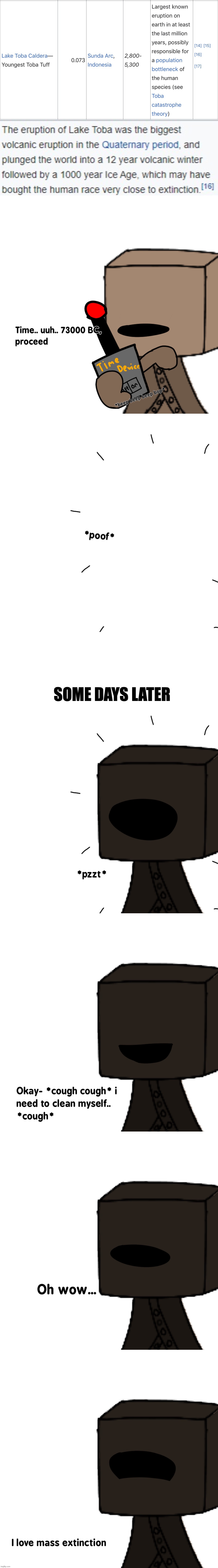 I love mass extinction -aMONOgus 2021 | made w/ Imgflip meme maker