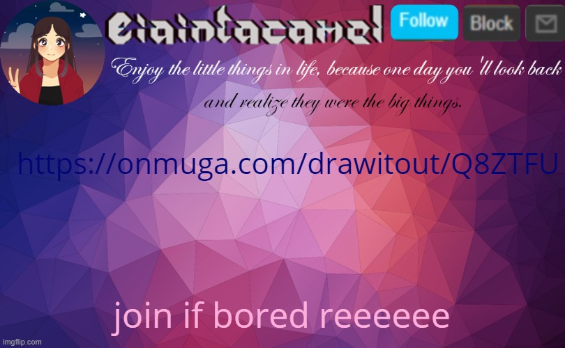 iaintacamel | https://onmuga.com/drawitout/Q8ZTFU; join if bored reeeeee | image tagged in iaintacamel | made w/ Imgflip meme maker