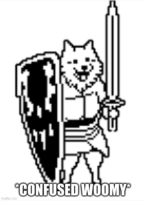 lesser dog | *CONFUSED WOOMY* | image tagged in lesser dog | made w/ Imgflip meme maker