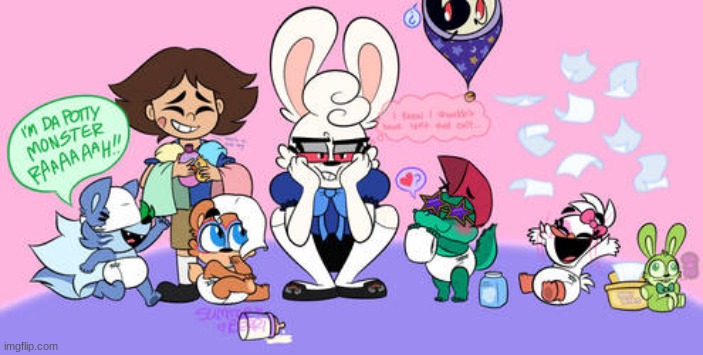 AWEEEEEE | image tagged in fnaf,vanny | made w/ Imgflip meme maker